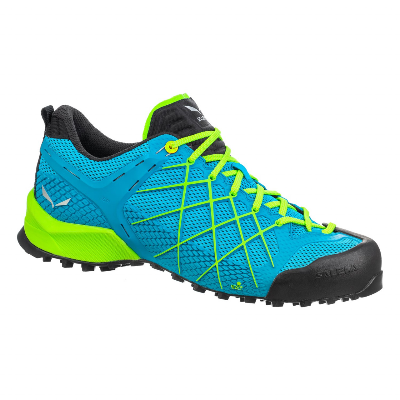 Salewa Wildfire Erkek Outdoor Ayakkabı Mavi/Yeşil Türkiye 792158BLJ